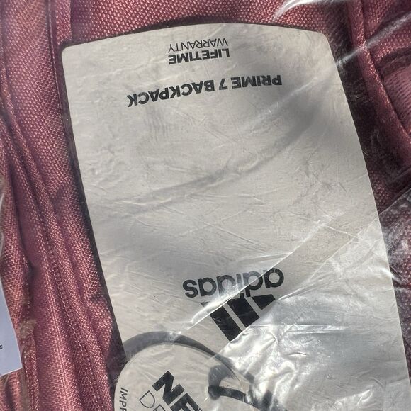 NEW Adidas Prime 7 Backpack Brasilia Student Hustle Sport Classic 3S Crimson - Picture 4 of 4